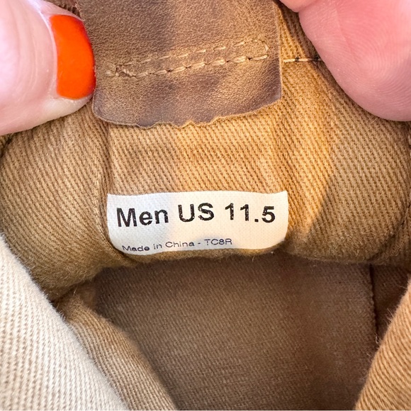 Gorpcore Hiking Sneakers Vans Suede Trail Shoes Lug Sole Men 11.5 Core Retro - Picture 9 of 13